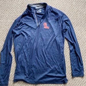 Ole Miss Under Armour Quarter Zip